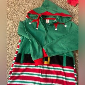 Elf Christmas PJs, size 8